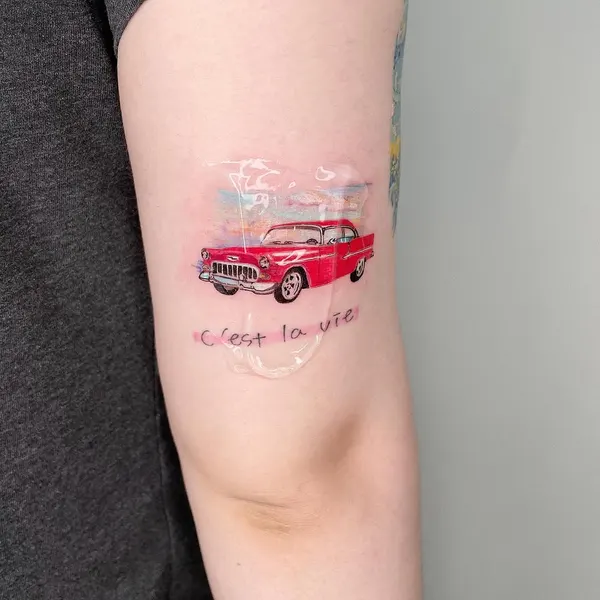 자동차, Mini, 레트로, 스카이라인