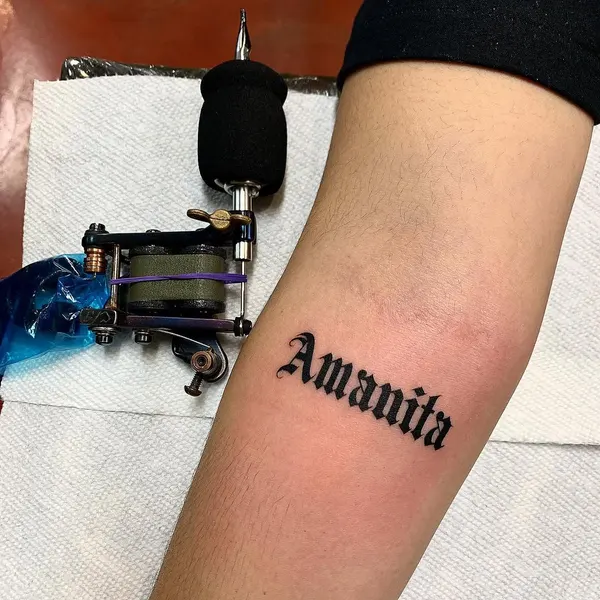 Lettering