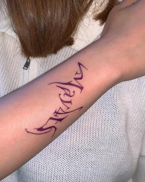 Lettering, 서명, 스크립트