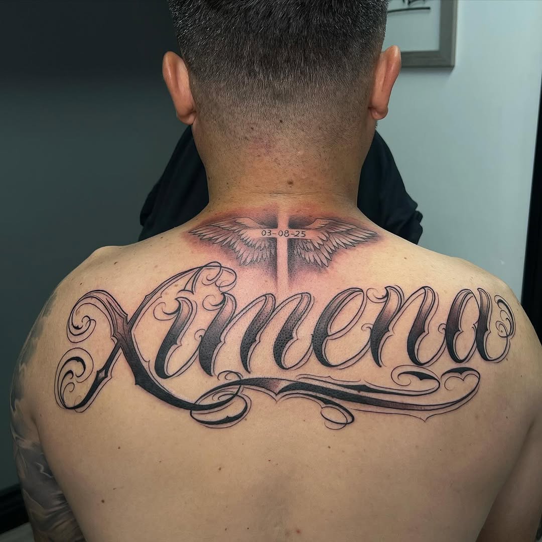 Lettering, 이름, 가족 이름