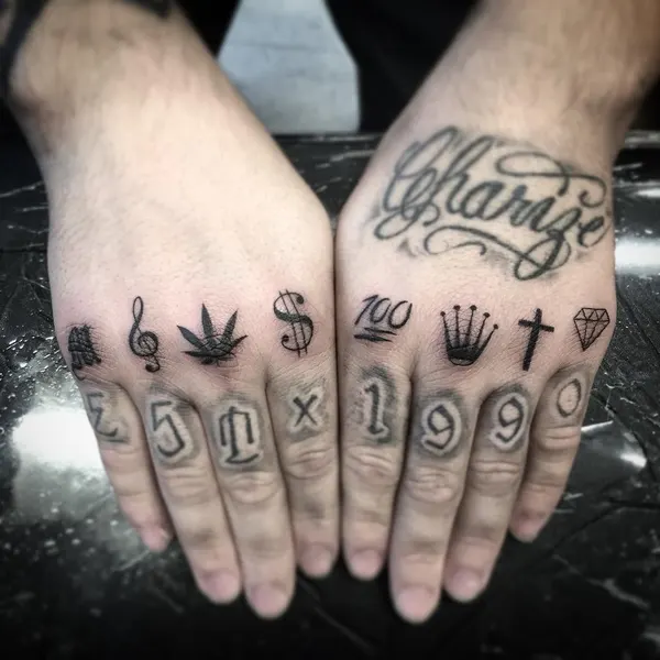 Lettering, 손