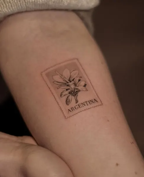 Flower, 카드, 허브, 여권
