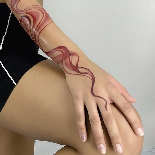 Flower, 멘디, 리본, 해부학, 붓터치, 가시철사