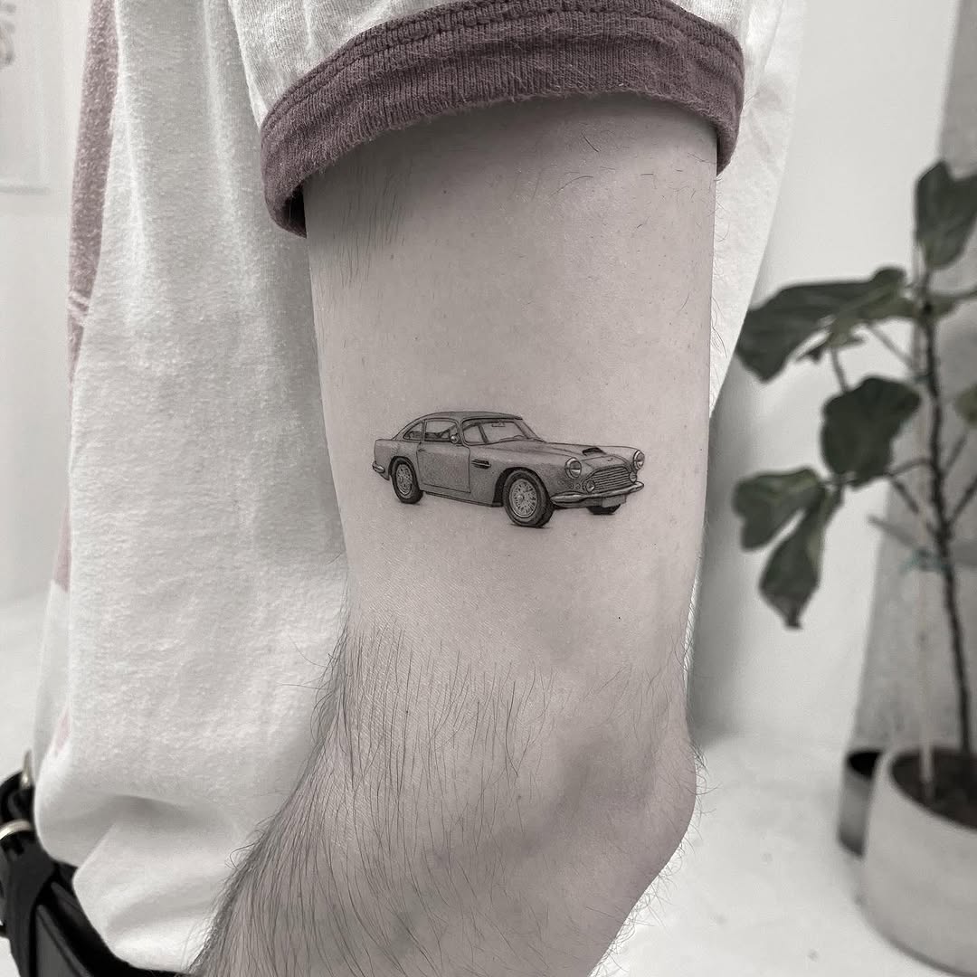 레트로, 자동차, 스카이라인, Mini