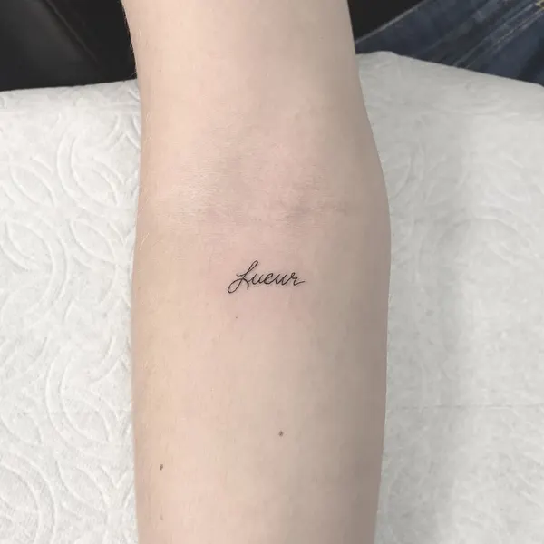 Lettering, 물병자리
