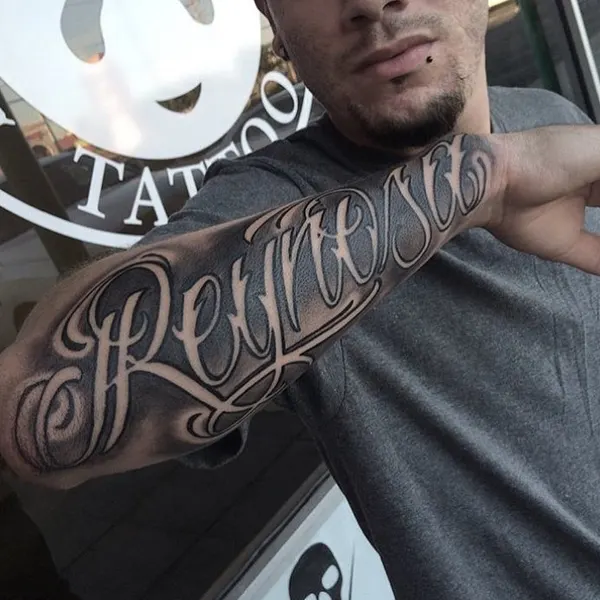 Lettering