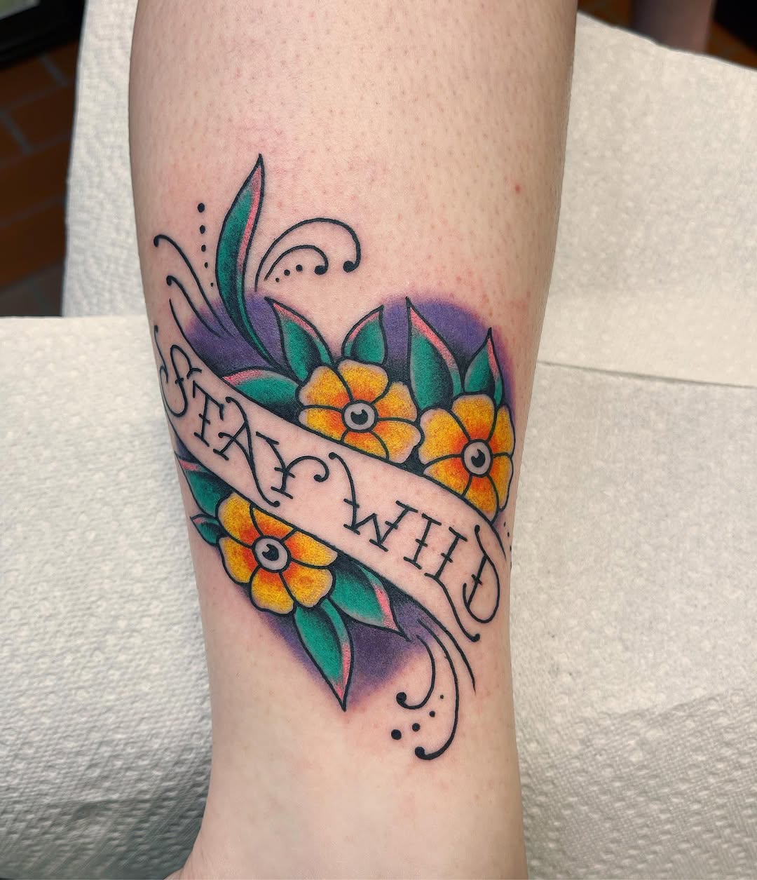 Flower, Rose, Lettering