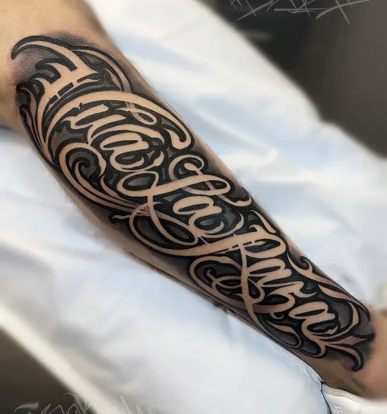 Lettering, 아랍어 레터링