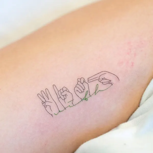 비행기, 캐리어, 여행 타투