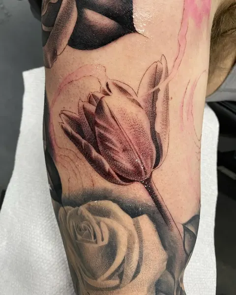 Flower, Rose, 튤립