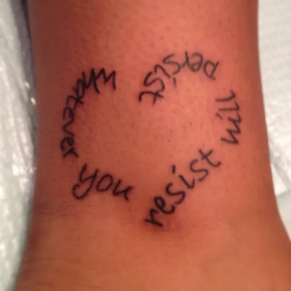 Lettering