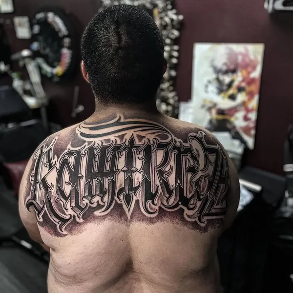 Game Face Tattoo