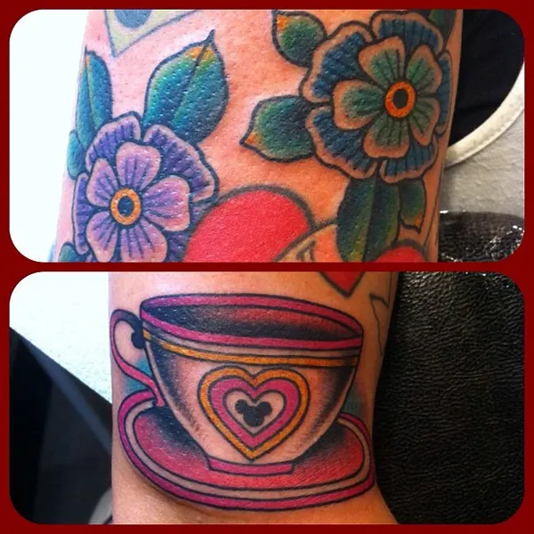 Flower, Rose, 컵