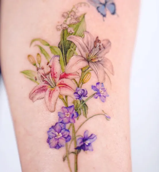 Flower, 꽃다발, 라벤더, 허브