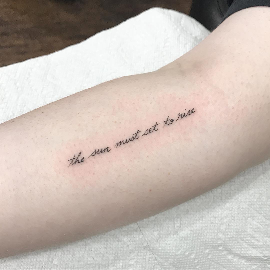 시, 가사, Lettering, 문구, 문장
