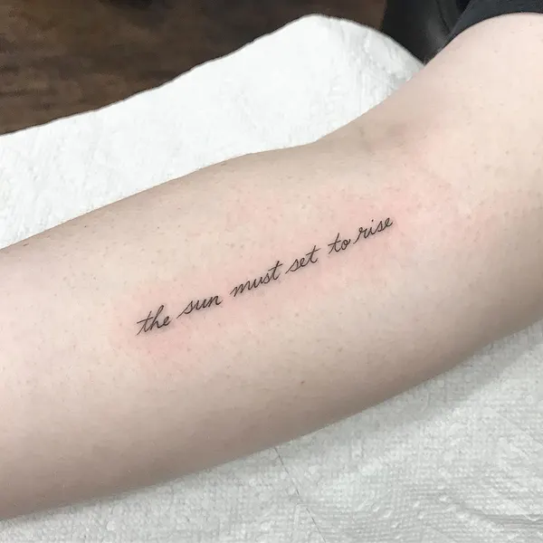 시, 가사, Lettering, 문구, 문장