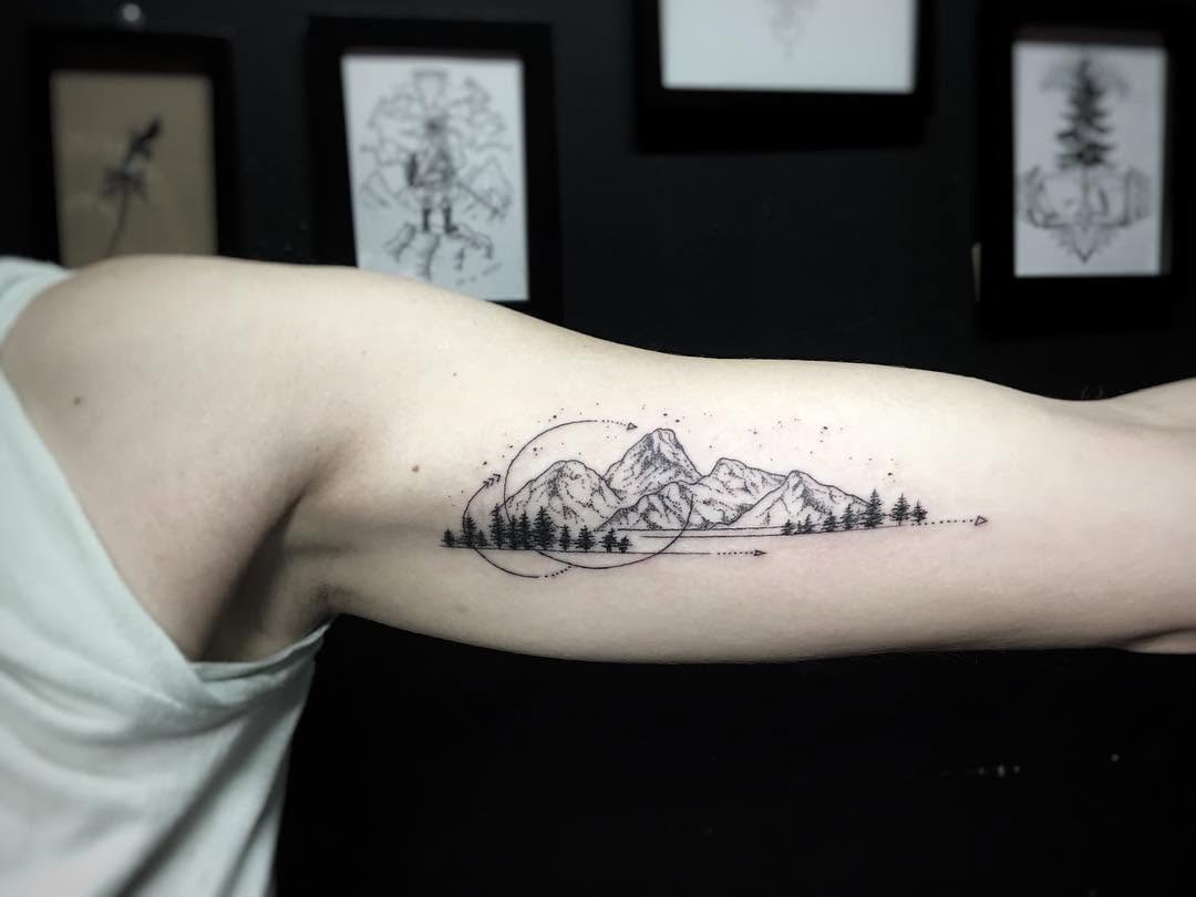 Nature, 계곡, 산