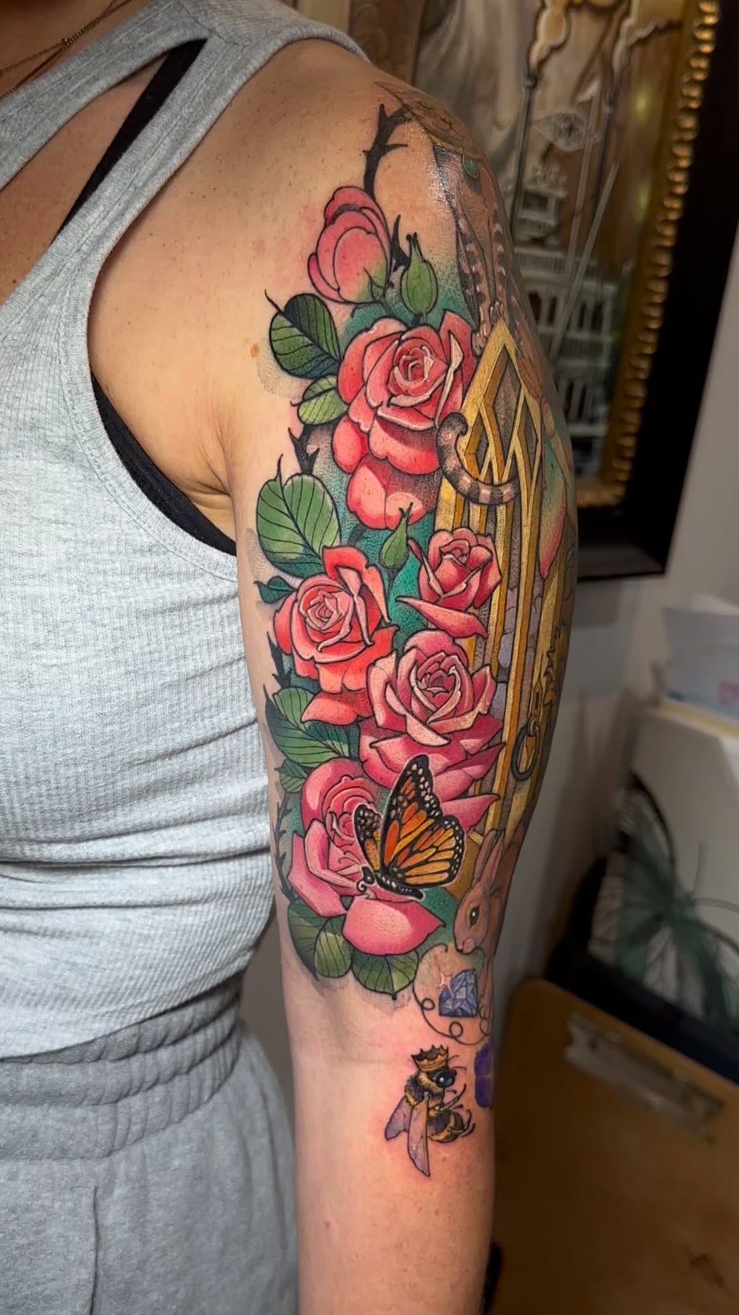 Flower, Rose, Nature, Animal