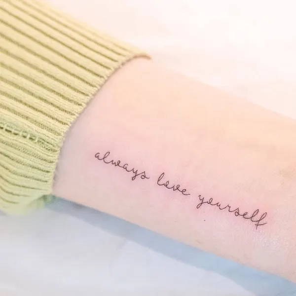 Lettering, 동백꽃