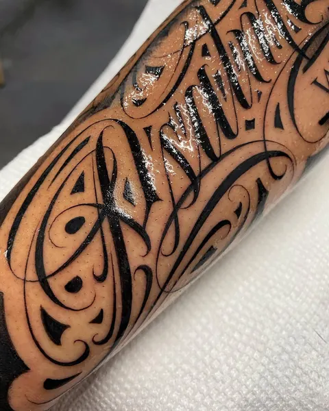 Lettering, 아랍어 레터링