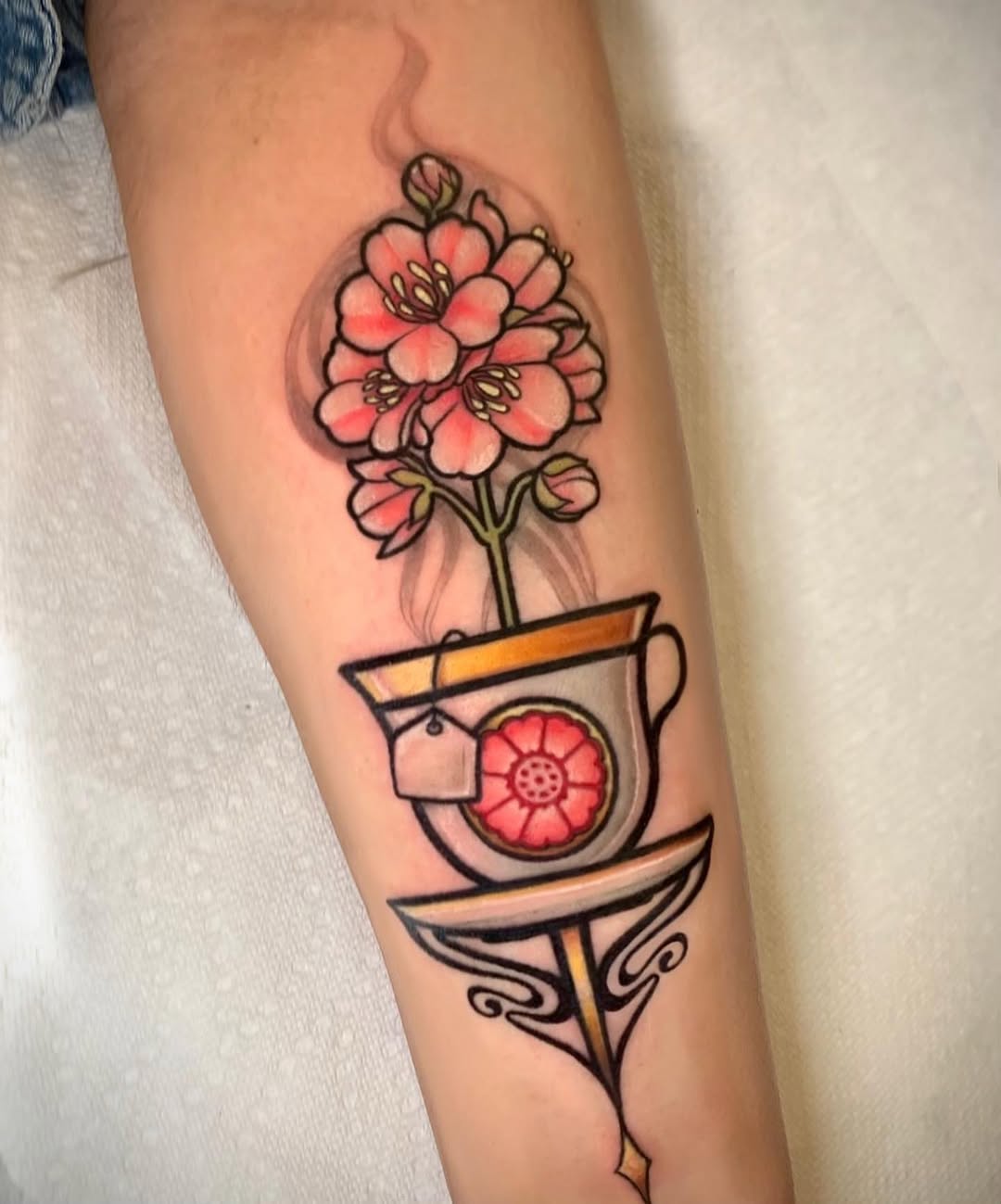 Flower, Rose, 커피, 와인잔