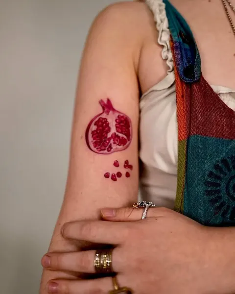Flower, Rose, 석류, 과일, 사과