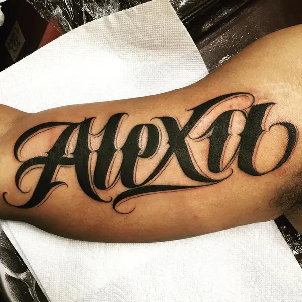Lettering, 이름