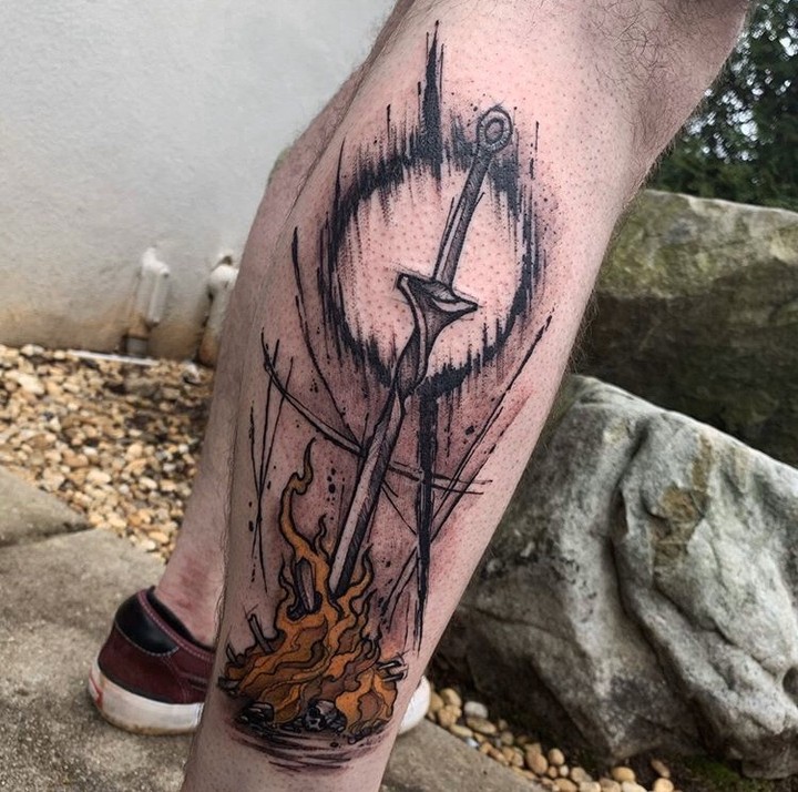 Ink and Dagger Tattoo