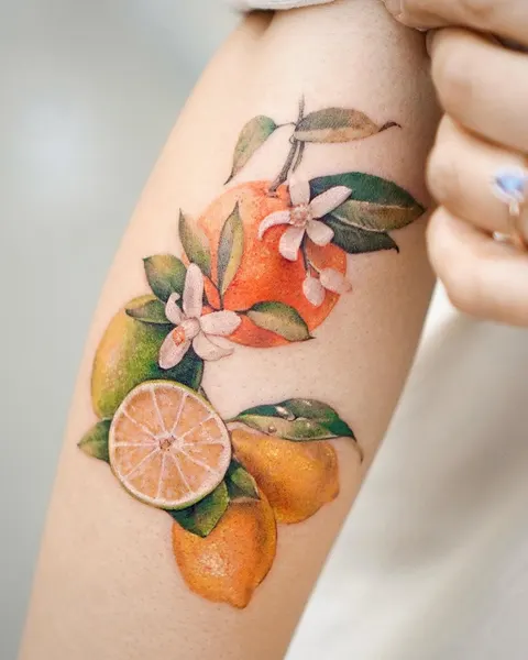 Flower, 과일, 레몬