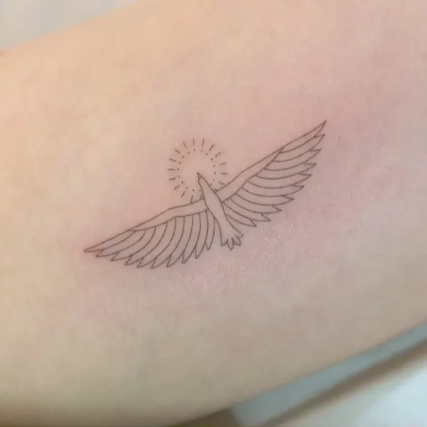 Mini, 지도, 지구본, 테두리, 여행 타투