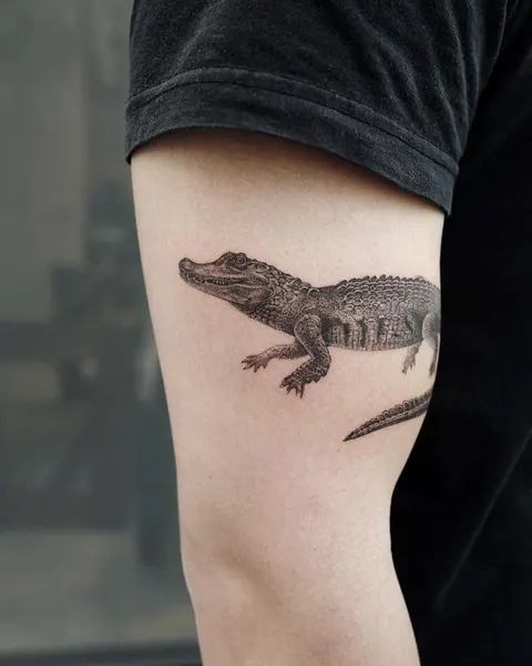 Dragon, 악어
