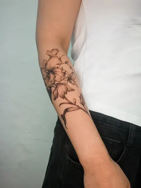 Flower, 국화, 덩굴, 대나무, 이레즈미, 큰 타투, 멘디, 뿌리, 수국, 수선화, 야생화, 나뭇가지, 오너멘탈, 카네이션, 꽃 배경, Nature