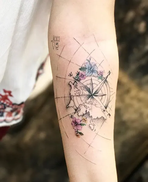 Geometric, 성좌, 나침반, 별자리, 물고기자리, 코스모스