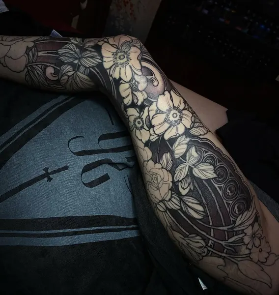 Flower, Rose, 슬리브
