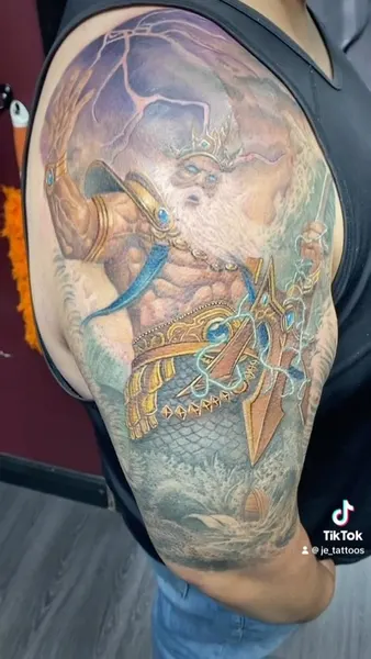 Game Face Tattoo