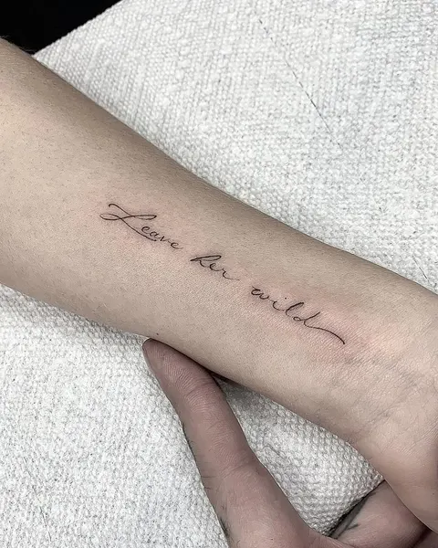 Lettering, 물망초
