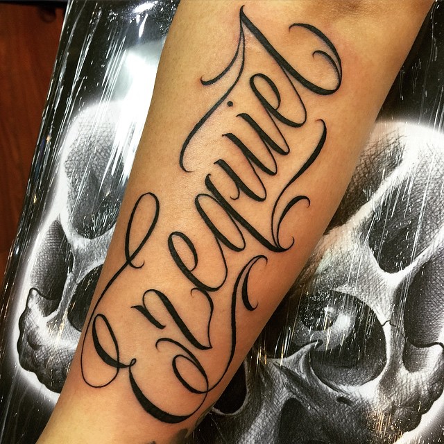 Lettering
