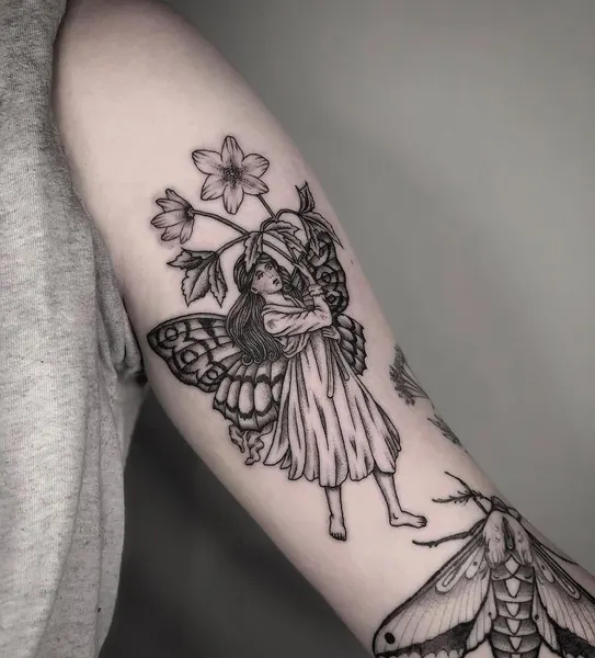 Flower, Animal, Nature, Rose