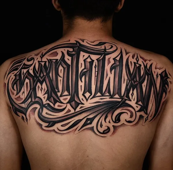 Lettering, 고딕 레터링