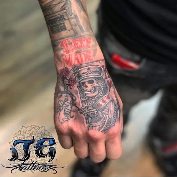 Game Face Tattoo