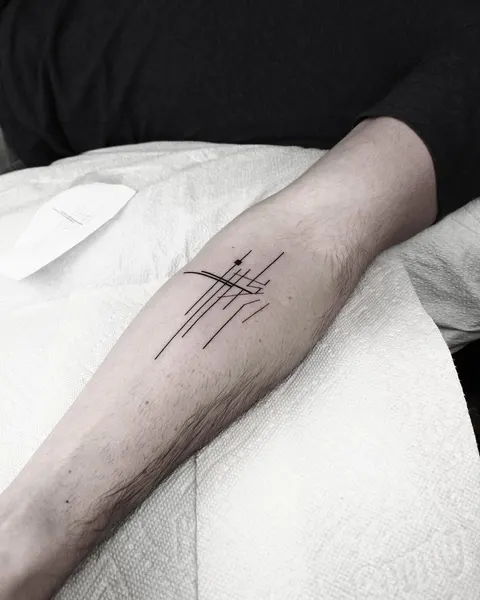 창, 바늘, Lettering, 번개, 화살, 미니멀