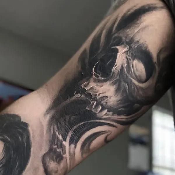 뼈, 해골, 저승사자, Skull
