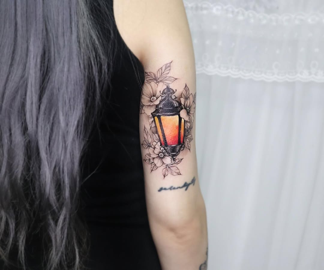 Flower, 장식, 촛불, 모래시계