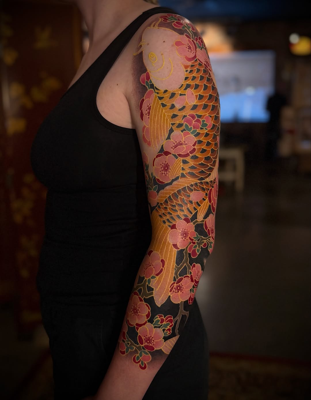 Dragon, Flower, Rose, 슬리브, 풀슬리브, 하프슬리브, 한국 문양, 일본 단풍, 일본 전통