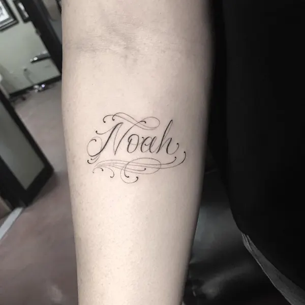 Lettering, 이름, 가족 이름