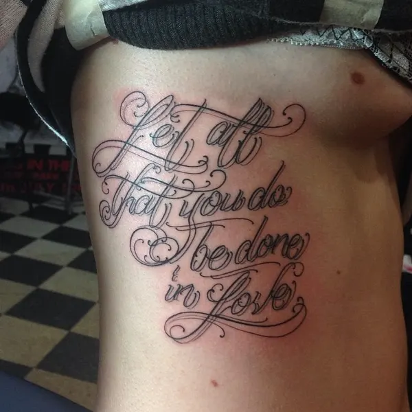 Lettering