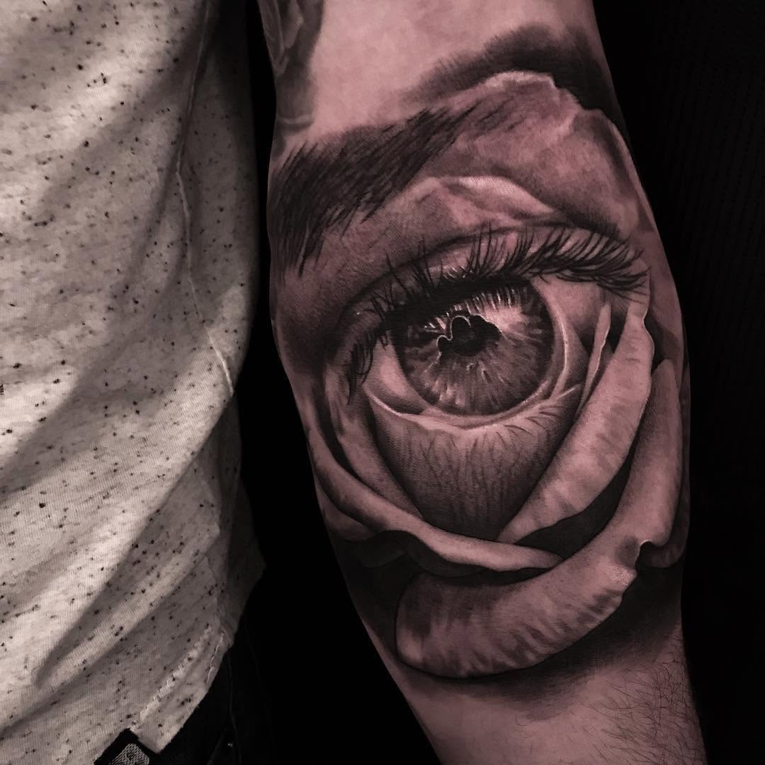 Flower, Rose, 눈 초상