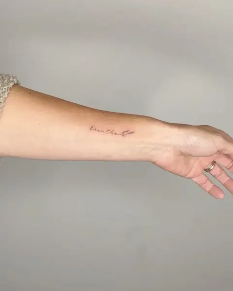 서명, Lettering, 희망, 서예, 암밴드, 스크립트, 기념 타투