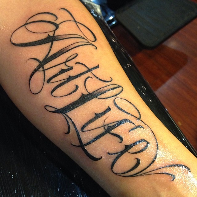 Lettering, 고딕 레터링