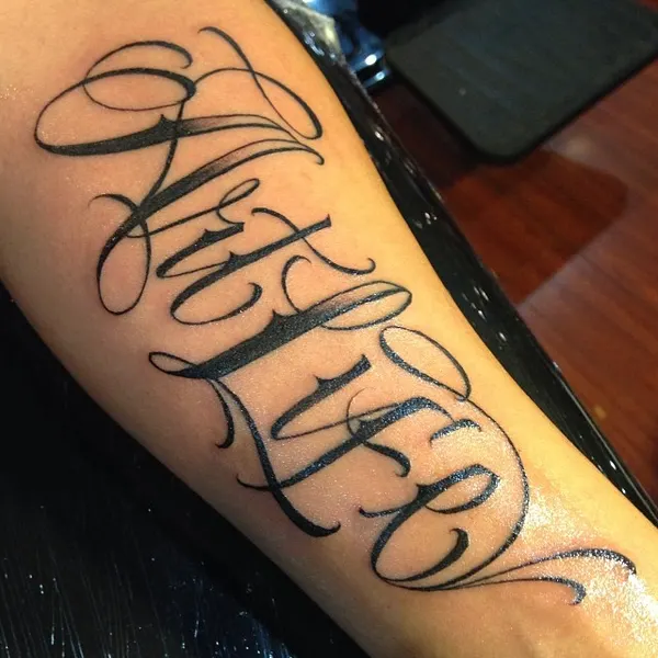 Lettering, 고딕 레터링